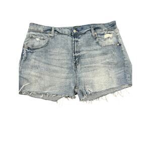 Wild Fable Mom Shorts‎ 18 Highest Rise Distressed Cutoff Denim Jean Shorts